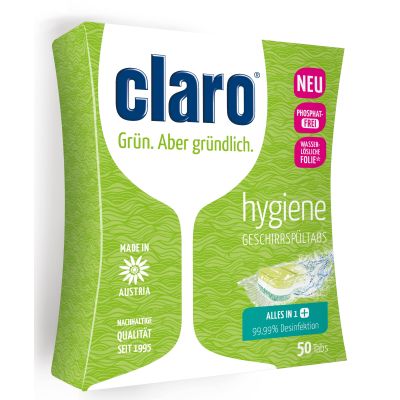 50 Stück der claro Hygiene Tabs