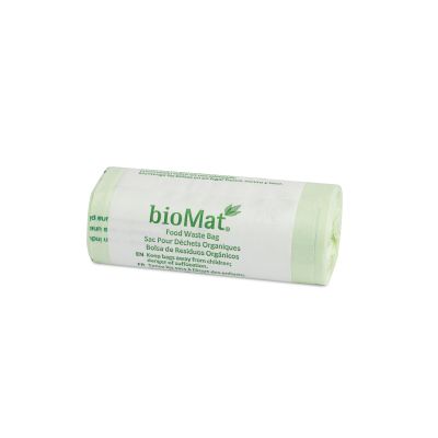 BS-1,2-25-AZ_USA BIOMAT® Organic Waste Bag 1,2 Gallon 195+195x380 mm, 25 psc/Roll